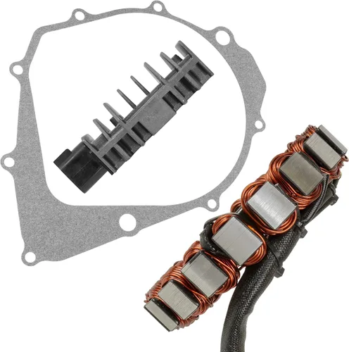 Miniatura 4 de Caltric Estator y Regulador Rectificador W/Junta Compatible Con Yamaha Raptor 350 Yfm350R 2004-2013
