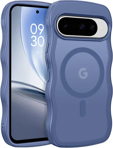 Miniatura 35 de BENTOBEN Magnetic for Google Pixel 10 Case Cute, Curly Wavy Pixel10 Case [Compatible with MagSafe], Anti-Slip Shockproof Matte Slim Women Girls Boys