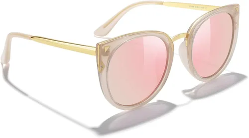 Miniatura 5 de MERRY'S Girls Cat Eye - Gafas de sol para niños, Niños Gafas de sol polarizadas S7001 para niños