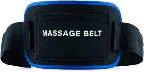 Miniatura 2 de TechCare Massager Cinturón de masaje ajustable a presión para aliviar el dolor de espalda baja – Electrodo de silicona reutilizable TENS/EMS correa