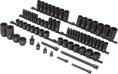 Miniatura 10 de 43PC 1/2" DR AE IMP JUEGO DE SOCKET, Negro