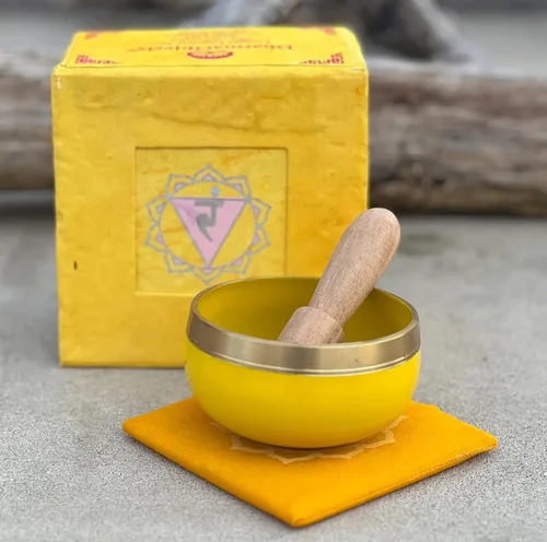 Miniatura 7 de Cuencos tibetanos con mazo y cojín (chakra corona)