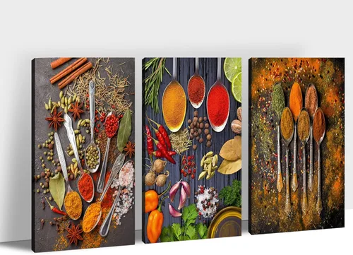 Miniatura 53 de Arte de pared de comedor y cocina, arte moderno para pared, cuadros para cocina y comedor, arte de pared de copas de vino tinto, arte de pared