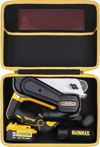 Miniatura 10 de khanka Estuche rígido de viaje compatible con lijadora orbital DEWALT 20V MAX (DCW210B), solo funda