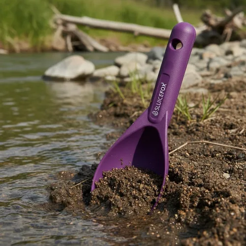 Miniatura 5 de Gold Prospecting Paydirt Scoop Pala de mano de plástico duradero Herramienta ligera para cacerear, dragar y cavar grietas