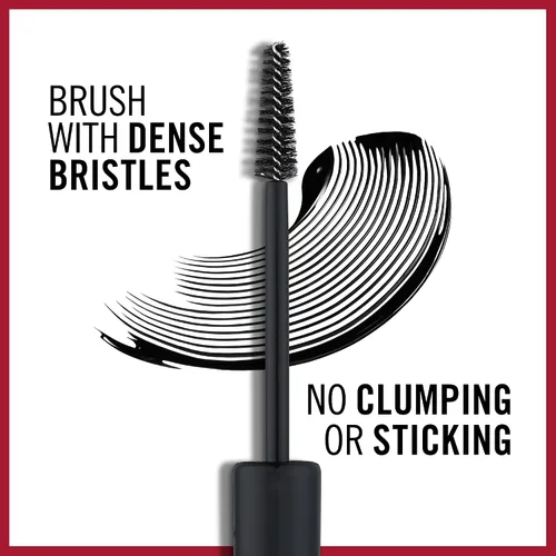 Miniatura 4 de Rimmel Máscara de Pestañas Extra Super Lash, Negro, 0.27 Onza Líquida