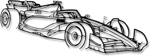Miniatura 11 de Xedatric F1 Coche de Carreras de Metal Arte de Pared Fórmula 1 Silueta Colgante de Pared Decoración de Coche de Carreras para Garaje, Habitación