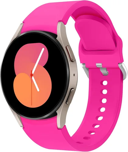 Miniatura 26 de Correas sin huecos compatibles con Samsung Galaxy Watch 7 6 5 4 FE 40mm 44mm/5 Pro 45mm/6 Classic 43mm 47mm/4 Classic 42mm 46mm, Correa de 20mm