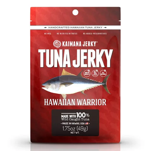 Miniatura 11 de Kaimana Ahi Atún Jerky, chile hawaiano, 2 onzas, capturado en la naturaleza, alto en Omega 3, totalmente natural, fabricado en los Estados Unidos