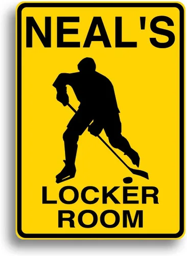 Miniatura 7 de Letrero de hockey - Personalizado con tu nombre