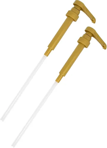 Miniatura 4 de Bomba para jarabe Torani y Da Vinci (25.4 onzas), paquete de 2 Dorado