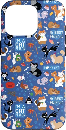 Miniatura 20 de Disney Carcasa para iPhone 17, diseño de gatos I Love My Cat