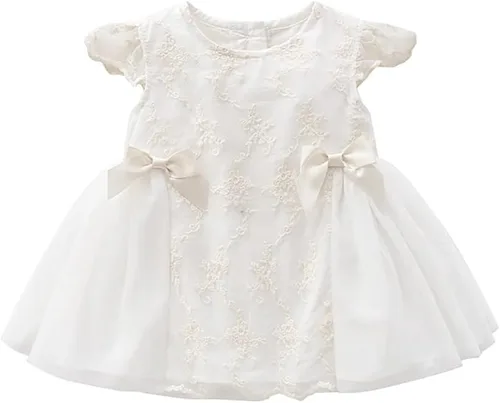 Miniatura 17 de Vestido de otoño de manga larga para niña pequeña, vestido de encaje con flores, boda, primer cumpleaños, bautizo, vestido con sombrero