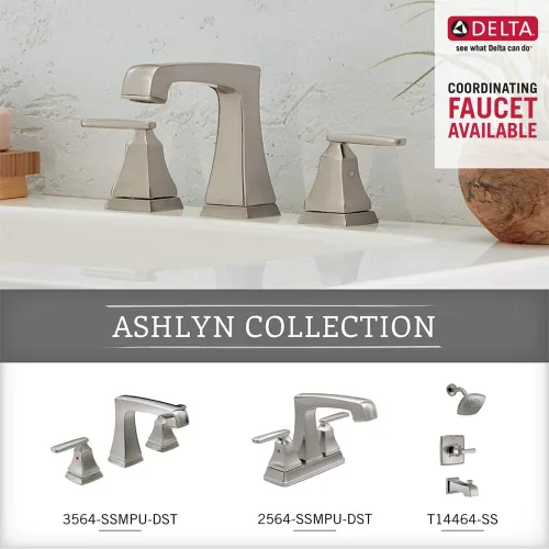 Miniatura 4 de DELTA FAUCET Rubber Limited 76418-SS Ashlyn - Toallero de pared de 18 pulgadas, accesorios de baño en acero inoxidable Acero inoxidable brillante