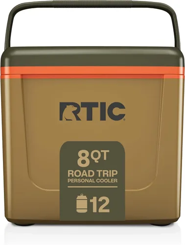 Miniatura 12 de RTIC Hielera Personal para Viaje por Carretera de 8 QT, Pequeña, Compacta, Aislada, Caja de Hielo Portátil para Comida, Bebida, Bebidas, Playa, Gris