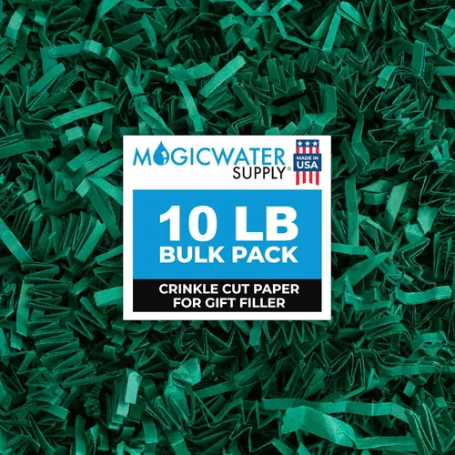 Miniatura 41 de MagicWater Papel de Corte Ondulado para Cestas de Regalo - 10 LB - Verde Militar - Perfecto para Relleno de Papel Triturado, Relleno de Cestas
