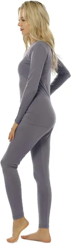 Miniatura 4 de ViCherub Thermal Underwear Set for Women Long Johns Base Layer Fleece Lined Top Bottom