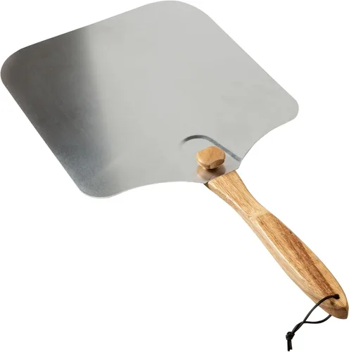 Miniatura 10 de Old Stone Pizza Kitchen - Pala de aluminio para pizza con mango de madera plegable, 12 x 14 pulgadas