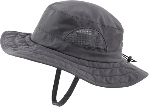 Miniatura 64 de Connectyle Sombrero de sol para niños y niñas, sombrero de pescador de ala ancha UPF 50+, sombrero de protección solar, sombrero transpirable
