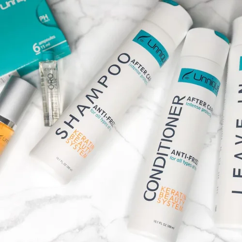 Miniatura 6 de UNNIQUE KBS Kit de cuidado del cabello, champú y acondicionador reparador y tratamiento sin enjuague, set de cuidado después del cuidado
