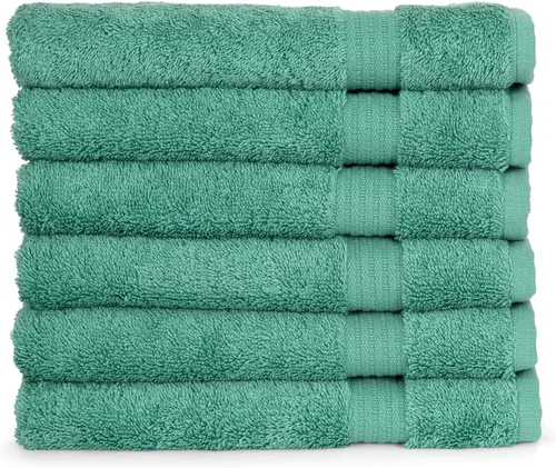 Miniatura 23 de TowelSelections Toallas suaves y absorbentes de algodón para baño, hotel, ducha, spa, gimnasio, toalla de baño, toalla de mano, 2 paños de baño