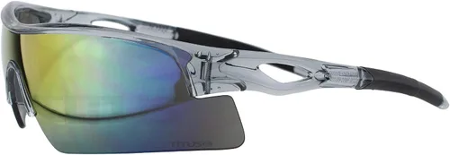 Miniatura 4 de TITUS 3 Series 37 NRR Protección auditiva con reducción de ruido y gafas de seguridad G20 All-Sport Z87.1 Combos Marco gris - Lente espejada