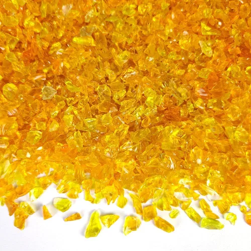 Miniatura 12 de HappyFiller 1.3 LB de arena de vidrio triturado verde oscuro, piezas de vidrio roto, piedras de terrario trituradas para arte de resina