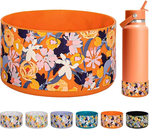 Miniatura 8 de HEYSKAY Funda Protectora de Silicona para Botella de Agua de Boca Ancha Hydro Flask de 32oz 40oz Protector de Base Inferior y Otras Botellas de Agua