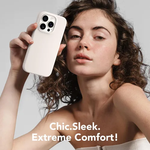 Miniatura 115 de GONEZ Funda de silicona para iPhone 15 Pro Max, compatible con Magsafe, protector de cámara + protector de pantalla, forro de microfibra suave