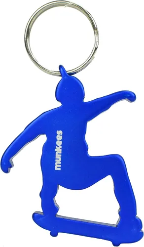 Miniatura 10 de Munkees - Llaveros para atletas, mini llaveros para deportes atléticos, pequeños jugadores de baloncesto y fútbol, esquiadores, corredores