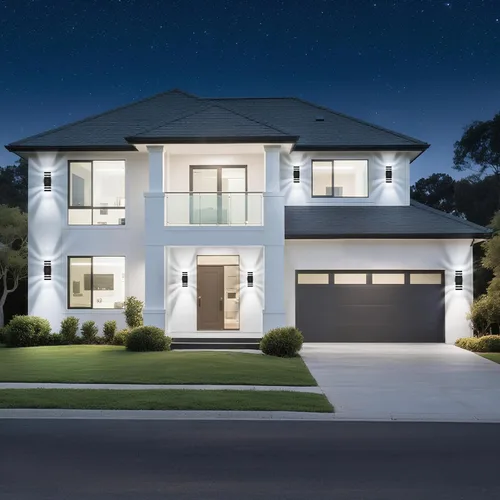 Miniatura 6 de DASTOR Luces de pared para exteriores del anochecer al amanecer, 2 capas hacia arriba hacia abajo, luces exteriores para casa, aplique exterior