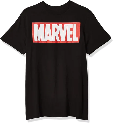 Miniatura 6 de Marvel Camiseta con logotipo clásico simple de cómics para hombre