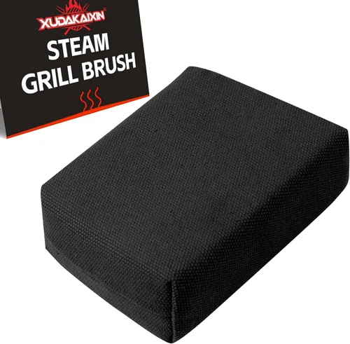 Miniatura 11 de XUDAKAIXIN Cepillo de parrilla de vapor sin cerdas, [Ultra seguro y eficiente] Limpiador de parrilla para parrilla al aire libre, cabezal