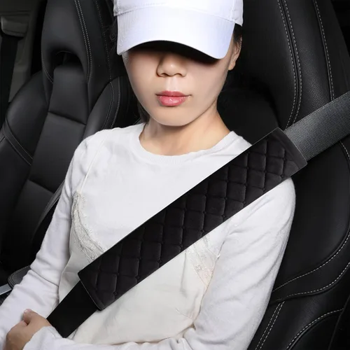 Miniatura 31 de HighnessHwoo Fundas de cinturón de seguridad extra largas para adultos, niños, mujeres y hombres, suave para cinturón de seguridad de automóvil