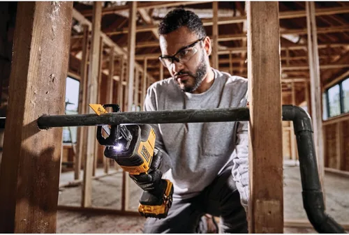 Miniatura 4 de DEWALT Sierra recíproca ATOMIC 20V MAX* con una sola mano, inalámbrica, solo herramienta (DCS369B)