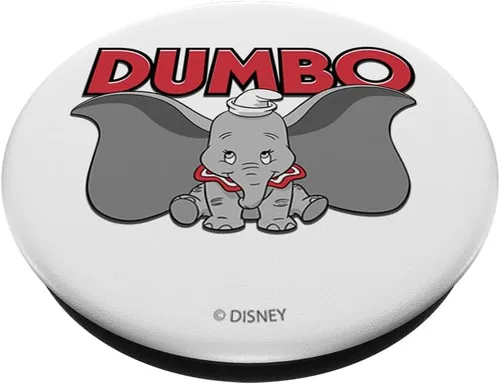 Miniatura 2 de Disney Retrato de texto rojo Dumbo PopSockets MagSafe PopGrip para iPhone