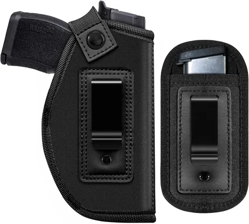 Miniatura 8 de Funda de pistola para mujeres/hombres, fundas IWB universales para transporte oculto, fundas de pistola diestra/siniestra, compatibles con S&W M&P