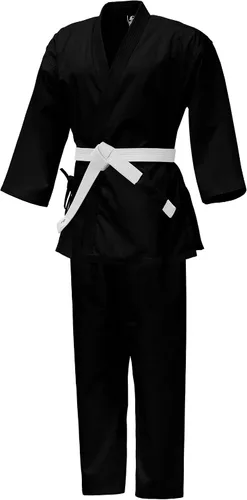 Miniatura 3 de Ultimate - Uniforme de karate de peso medio para niños y adultos, unisex, juego completo con cinturón blanco gratis