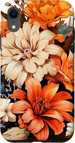 Miniatura 24 de Funda para iPhone 11 Pro Max Vintage Autumn Flower Fall Pumpkin Girl Women Fall