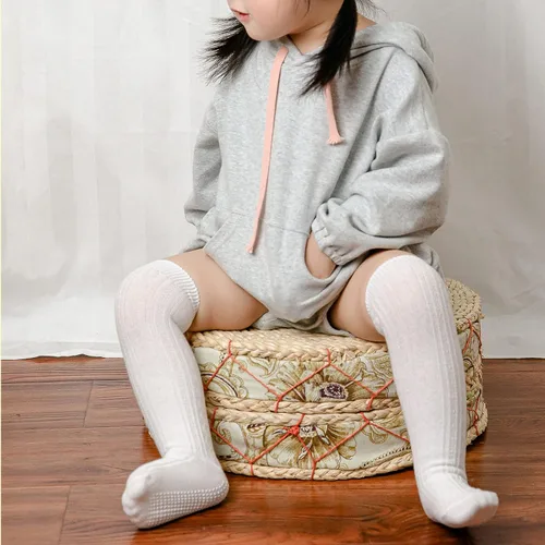 Miniatura 4 de CozyWay Non-Slip Knee-High Socks, Ultra-Soft Grippy Socks for Baby and Toddler Girls, Boys and All Little Ones