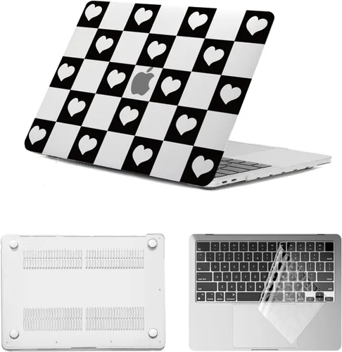Miniatura 27 de Funda para laptop para MacBook Air de 11 pulgadas 2015 2014 2013 2012 2011 2010 A1465 A1370, diseño de plástico, duradero, protector de computadora