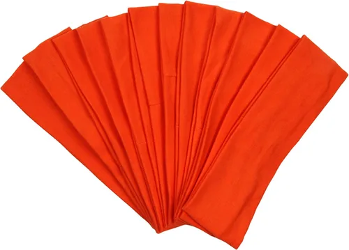 Miniatura 6 de Diademas para el pelo, bandas de ejercicio de algodón, suaves y elásticas, color sólido