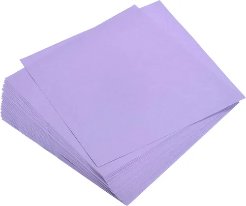 Miniatura 92 de MECCANIXITY 100 hojas de papel de origami de doble cara de 8 x 8 pulgadas (7.9 x 7.9 in), hoja cuadrada para proyectos de manualidades, Pasto verde