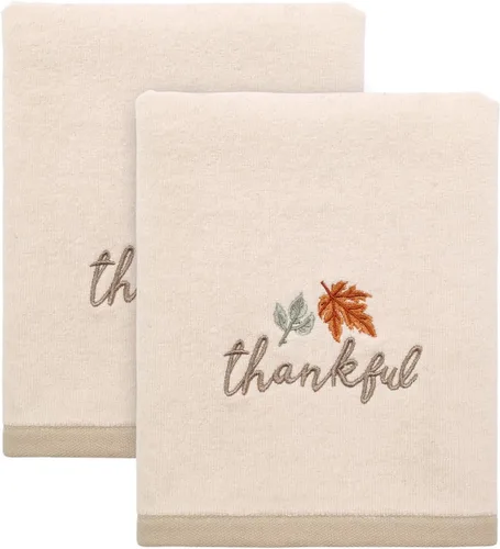 Miniatura 8 de Avanti Linens - Cortina de ducha de tela, decoración de baño inspirada en otoño (colección Grateful Patch)