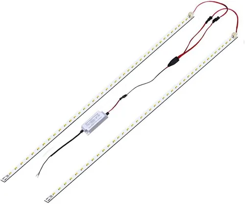 Kit de reacondicionamiento magnético LED de 4 pies, 36 W, 5000 K luz blanca diurna, 5400 lm, 0-10 V regulable, reemplazo fluorescente T8 T10 T12