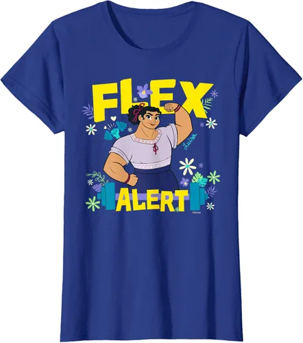 Miniatura 49 de Disney Encanto Luisa Madrigal Flex Alert Camiseta, Negro