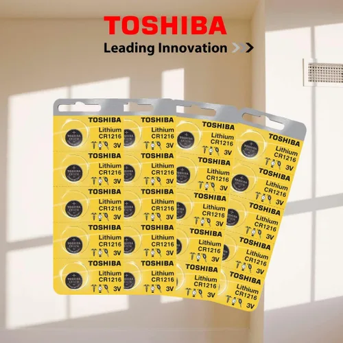 Miniatura 4 de Toshiba Batería CR1216 3V Litio Moneda Celda (15 Baterías)