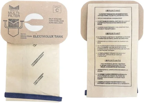 Miniatura 9 de VacBagsUSA - Paquete de 10 bolsas de repuesto para bolsas de vacío Electrolux Style?C de 4 capas, se adapta a modelos de recipiente clásicos, Lux