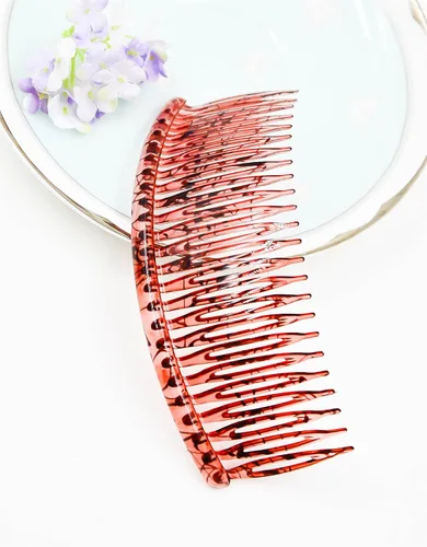 Miniatura 5 de Peine para el cabello con patrones surtidos de belleza sin esfuerzo de 4.7 pulgadas, paquete de 4