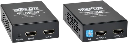 Tripp Lite - Kit Extensor HDMI sobre Cat5/6 con Control Serial e IR, Transmisor y Receptor de video y audio, 4K x 2K, 1080p @ 24/30 Hz, con un rango